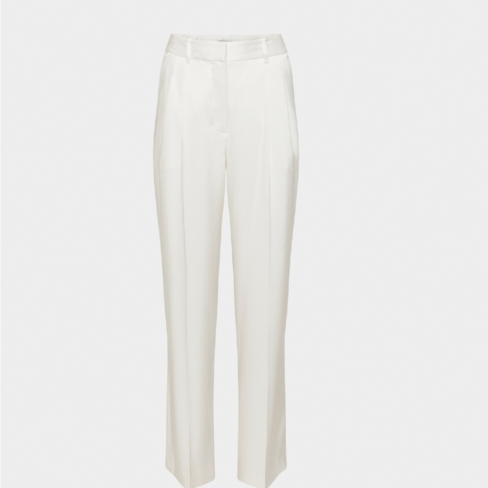 Aritzia Elegant White Trousers